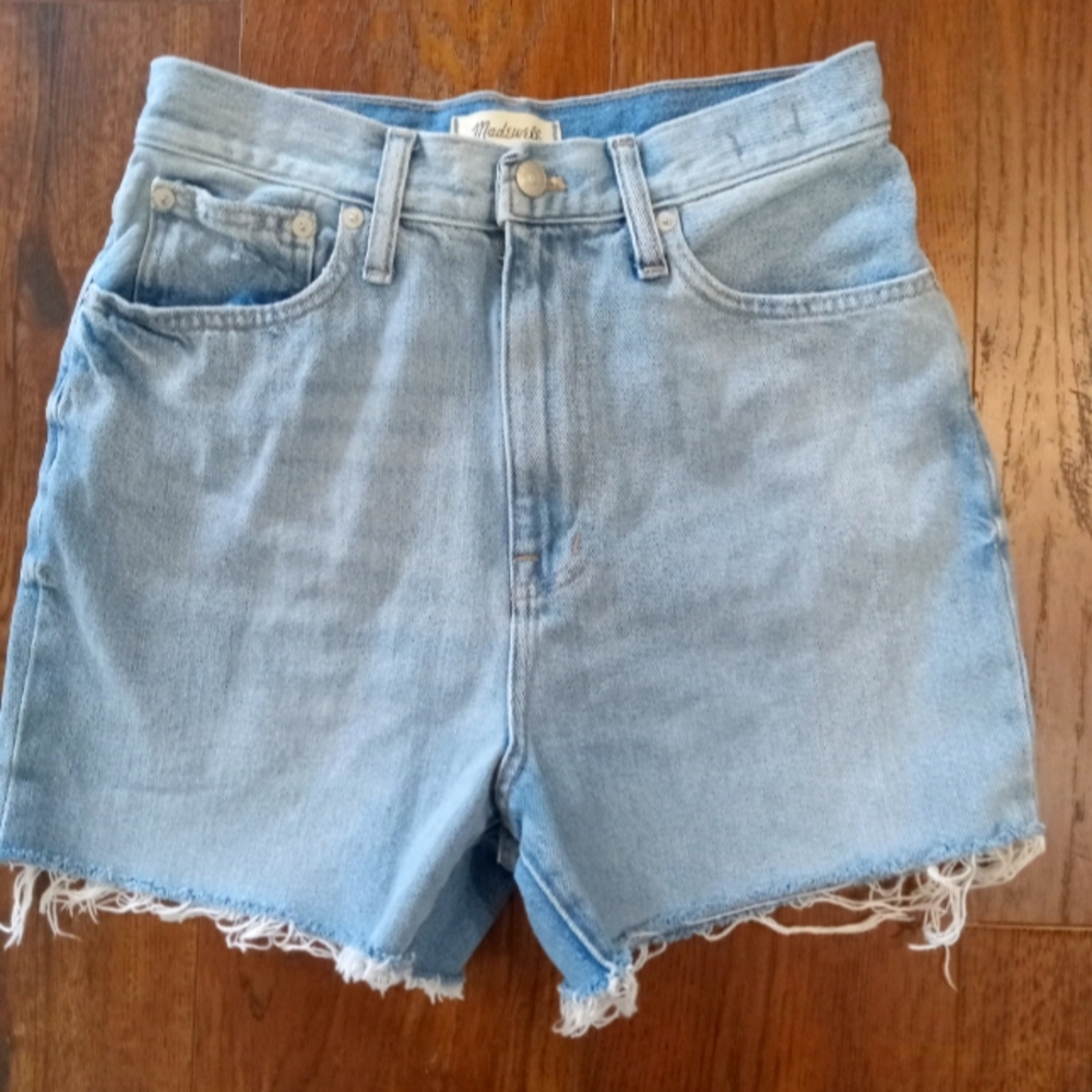 Madewell Distressed Denim Shorts, T27